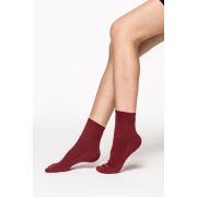 Носки с турмалином (бордовые)